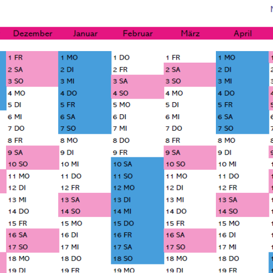 SMV Kalender
